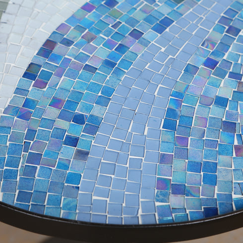 Glass Mosaic Accent Table